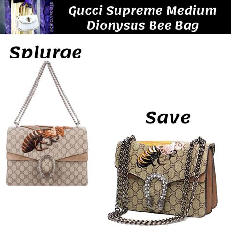 gucci inspired bag dupe